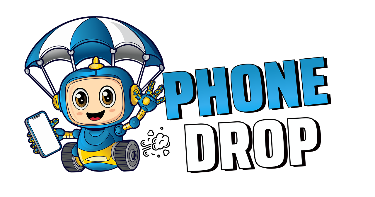 phone drop logo